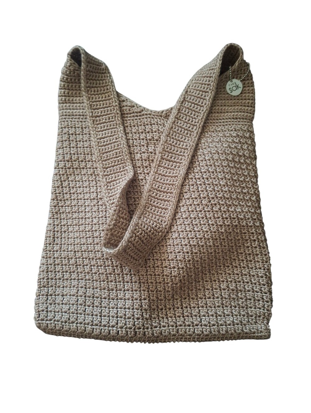The Sak Crochet Tannish Taupe Hobo Bag